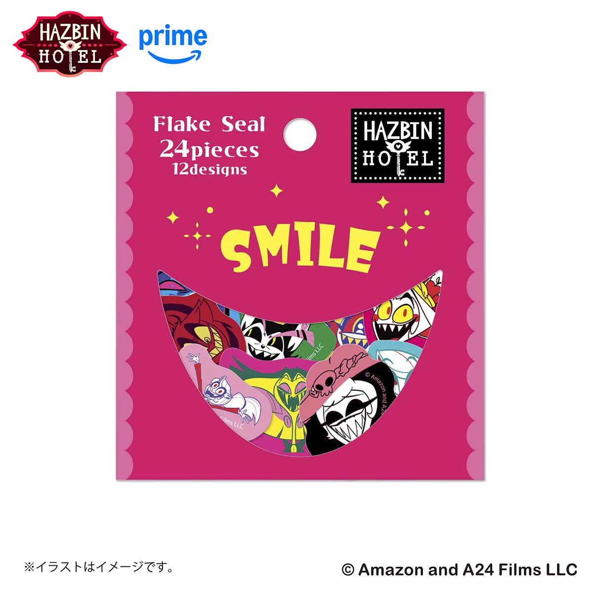 HAZBIN HOTEL フレークシール (Anger)