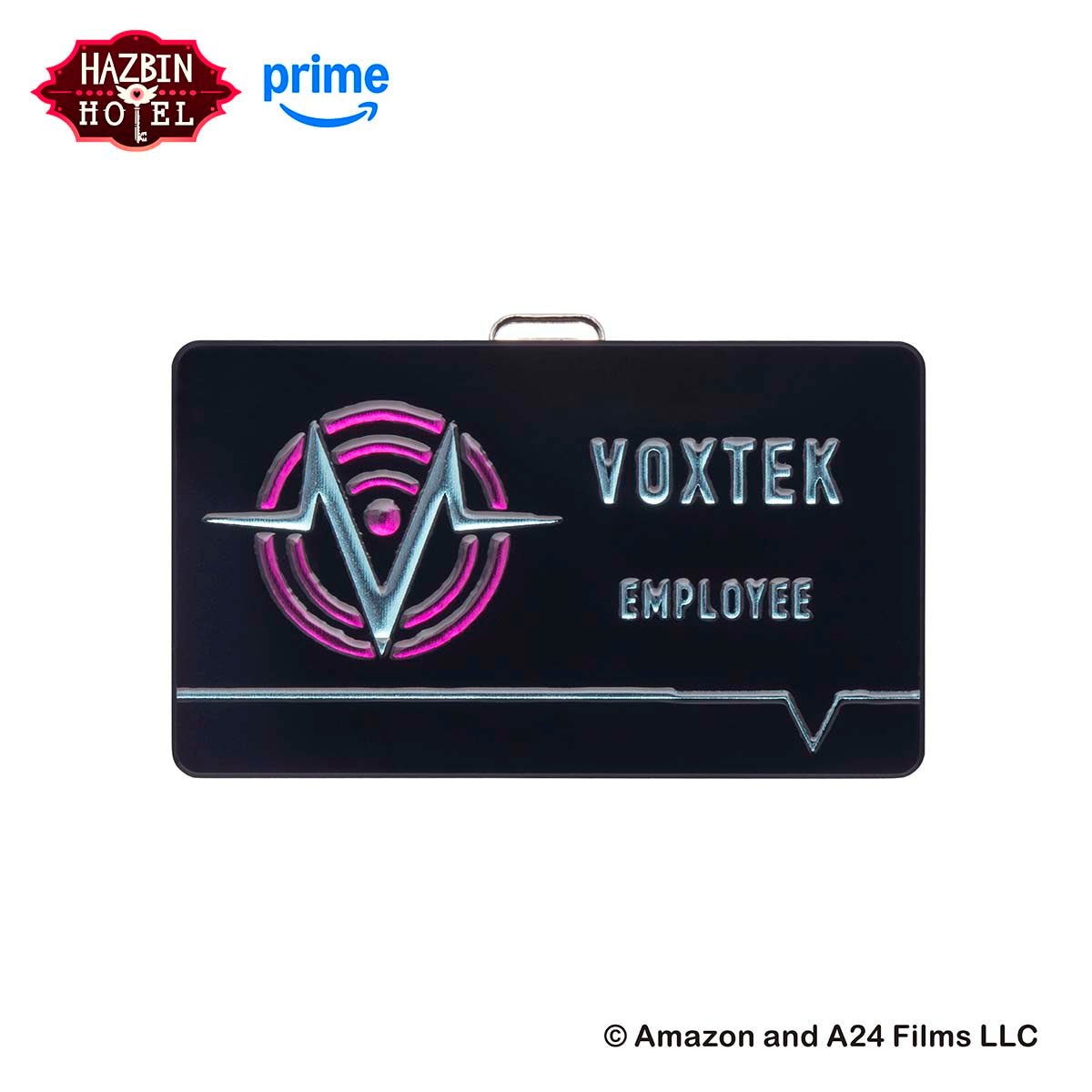 HAZBIN HOTEL VOXTEK社 従業員風バッジ – Gray Parka Service Online Store