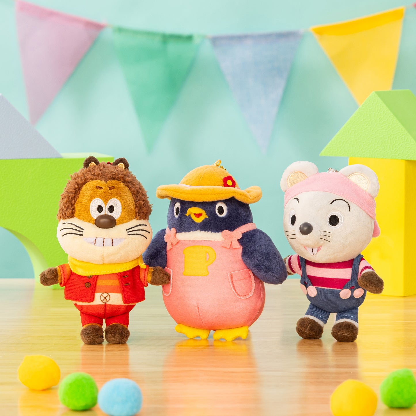 にこにこ、ぷん ぬいぐるみマスコット （ぴっころ）