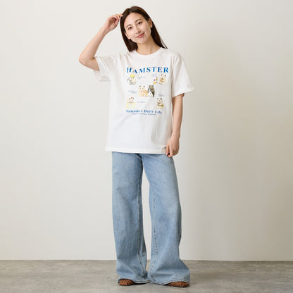 助六の日常 Tシャツ さまざまな日常 ホワイト