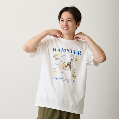 助六の日常 Tシャツ さまざまな日常 ホワイト