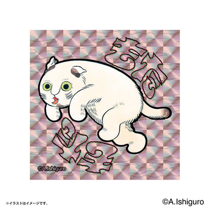 ばけねこだらけ トレーディングスクエアホログラムステッカー（全8種）