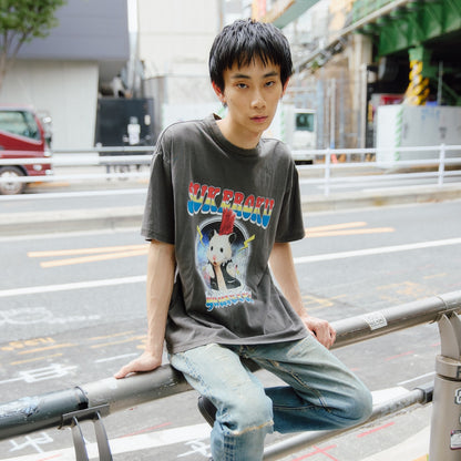 助六の日常 Tシャツ ロックな助六 スミ