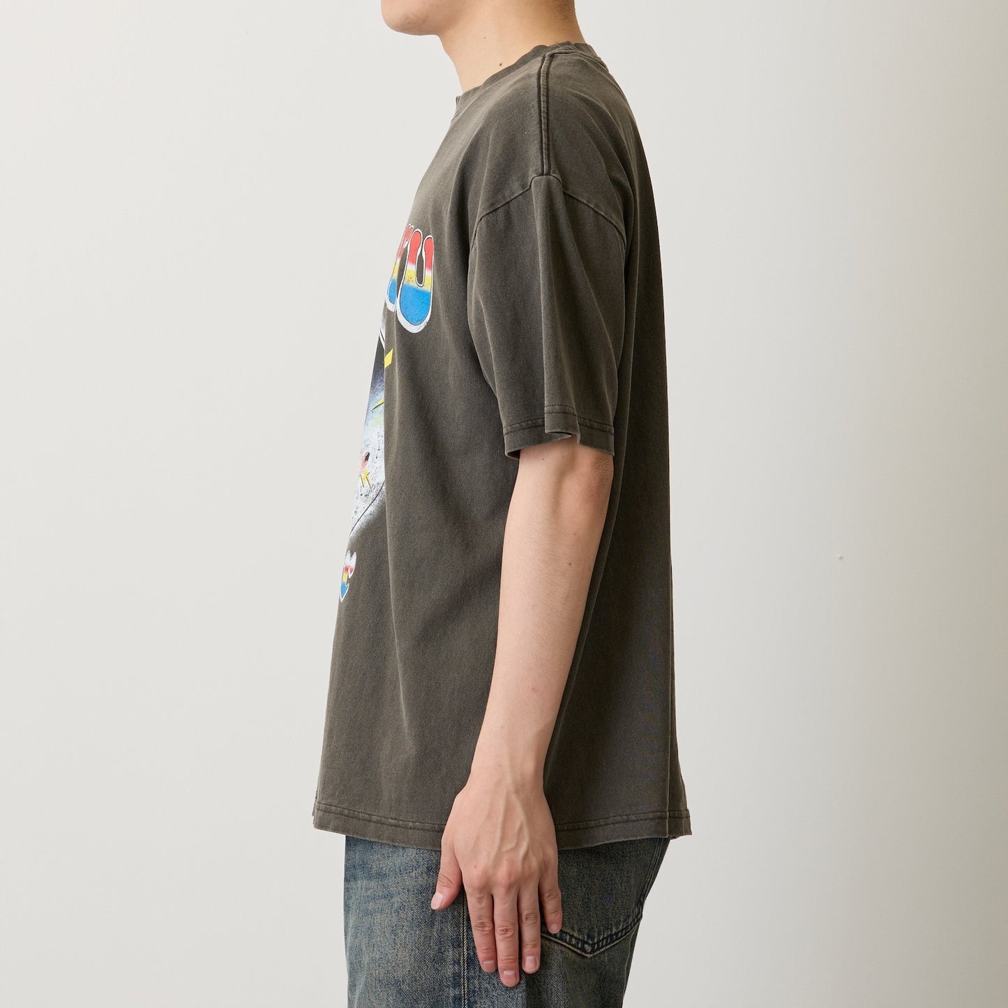 助六の日常 Tシャツ ロックな助六 スミ