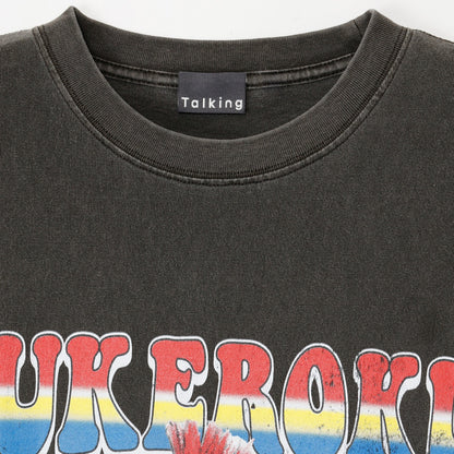 助六の日常 Tシャツ ロックな助六 スミ
