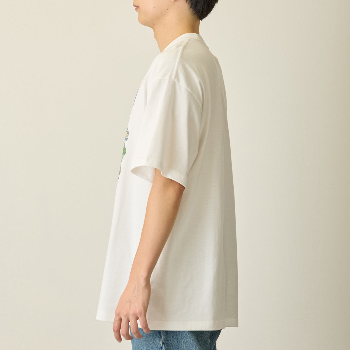 おさわり探偵 なめこ栽培キット Tシャツ 15周年 ホワイト