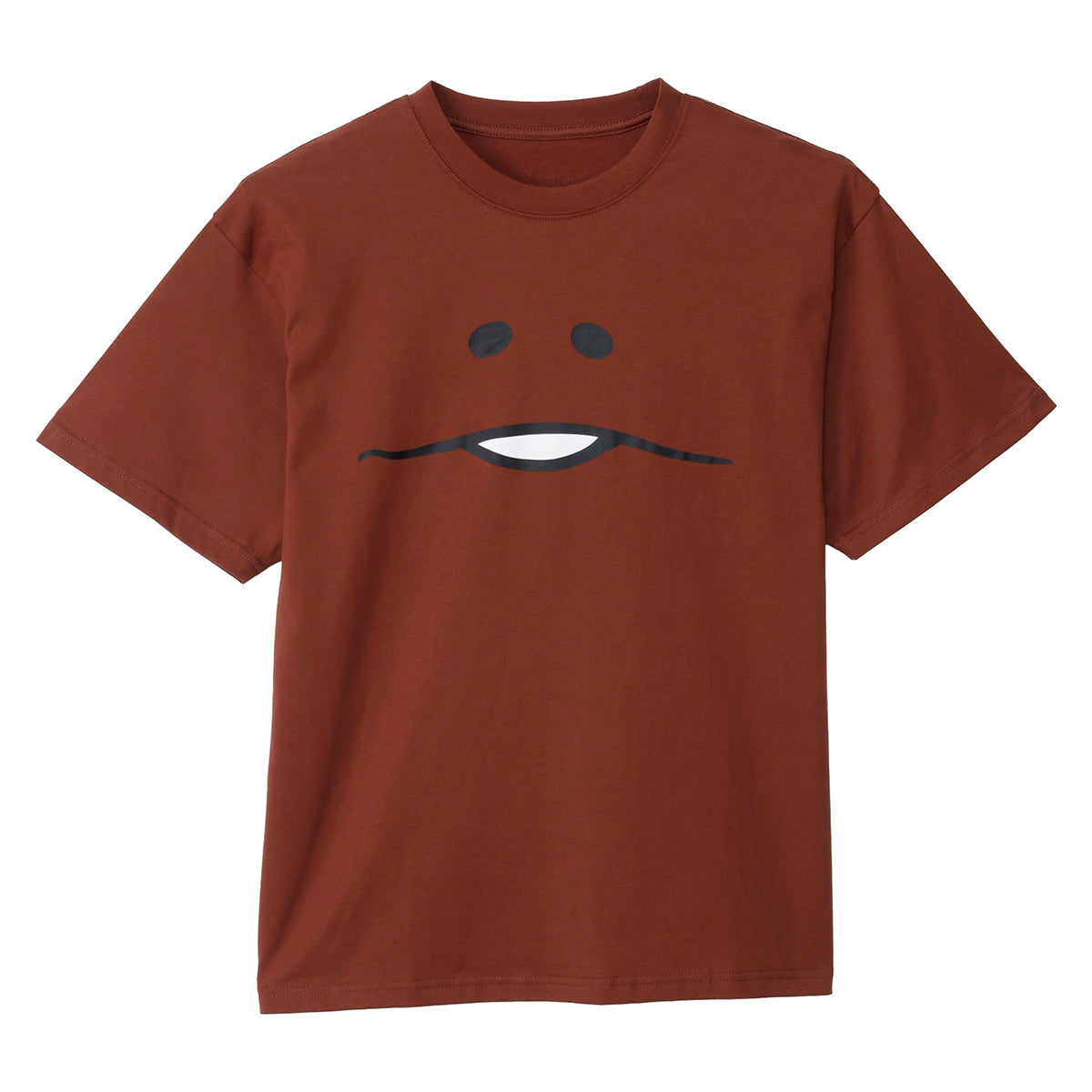 おさわり探偵 なめこ栽培キット Tシャツ んふんふ ブラウン
