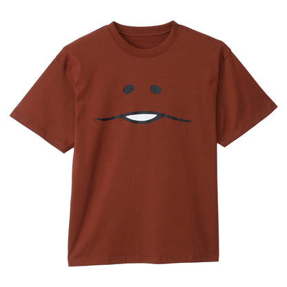 おさわり探偵 なめこ栽培キット Tシャツ んふんふ ブラウン