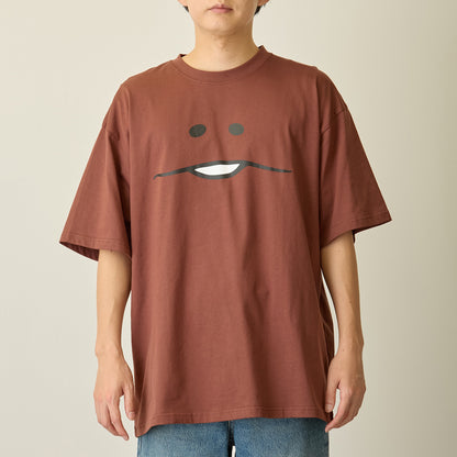 おさわり探偵 なめこ栽培キット Tシャツ んふんふ ブラウン