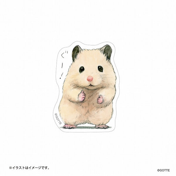 助六の日常 スマホに貼れるサイズのステッカー (ぐー！)