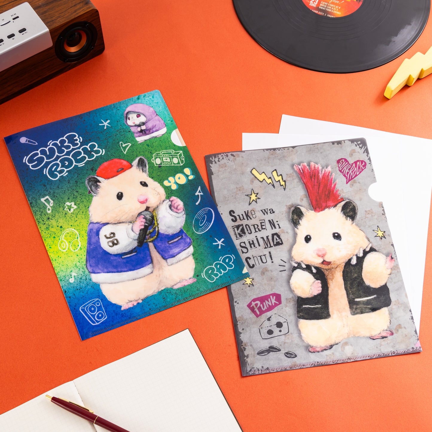助六の日常 ちょっぴりワルになりたいでちゅ！ クリアファイル2枚セット
