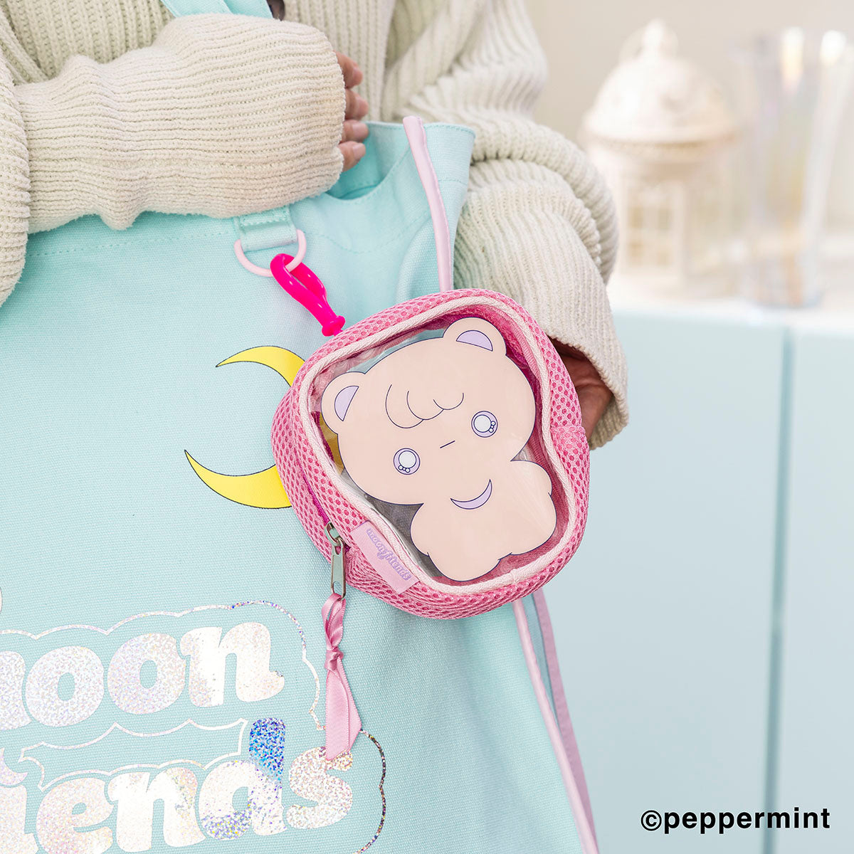 moon friends マスコットPVCポーチ (シュガー)