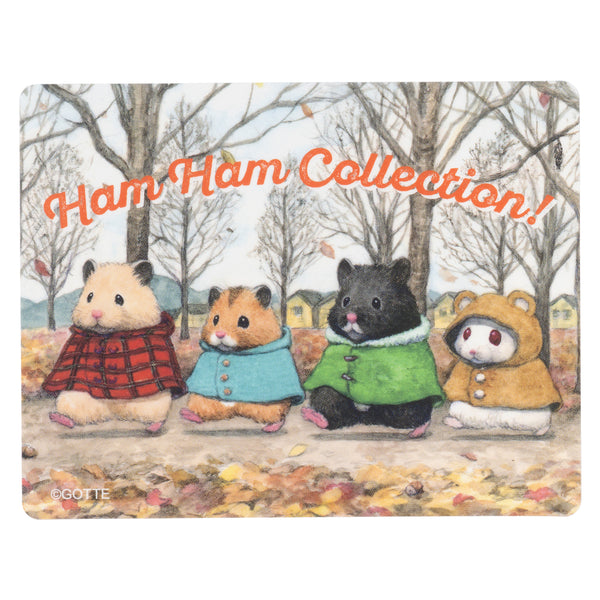助六の日常 スマホに貼れるサイズのマットステッカー (Ham Ham Collection！みんな)