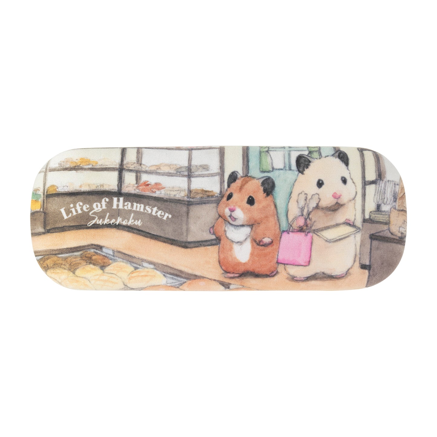 助六の日常 メガネケース&マルチクロスセット (パン屋さん)