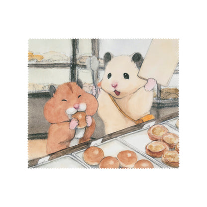 助六の日常 メガネケース&マルチクロスセット (パン屋さん)