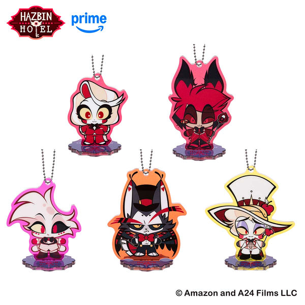 HAZBIN HOTEL トレーディングアクスタにもなるアクリルキーホルダー（全5種）