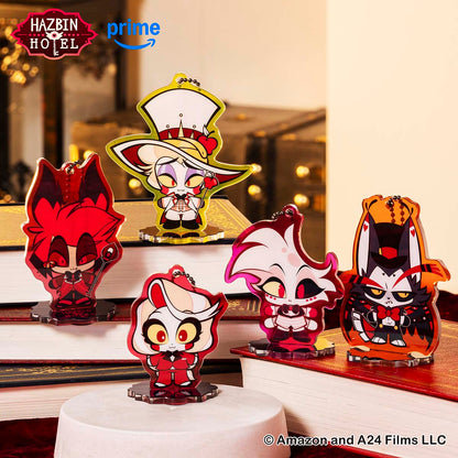 HAZBIN HOTEL トレーディングアクスタにもなるアクリルキーホルダー（全5種）