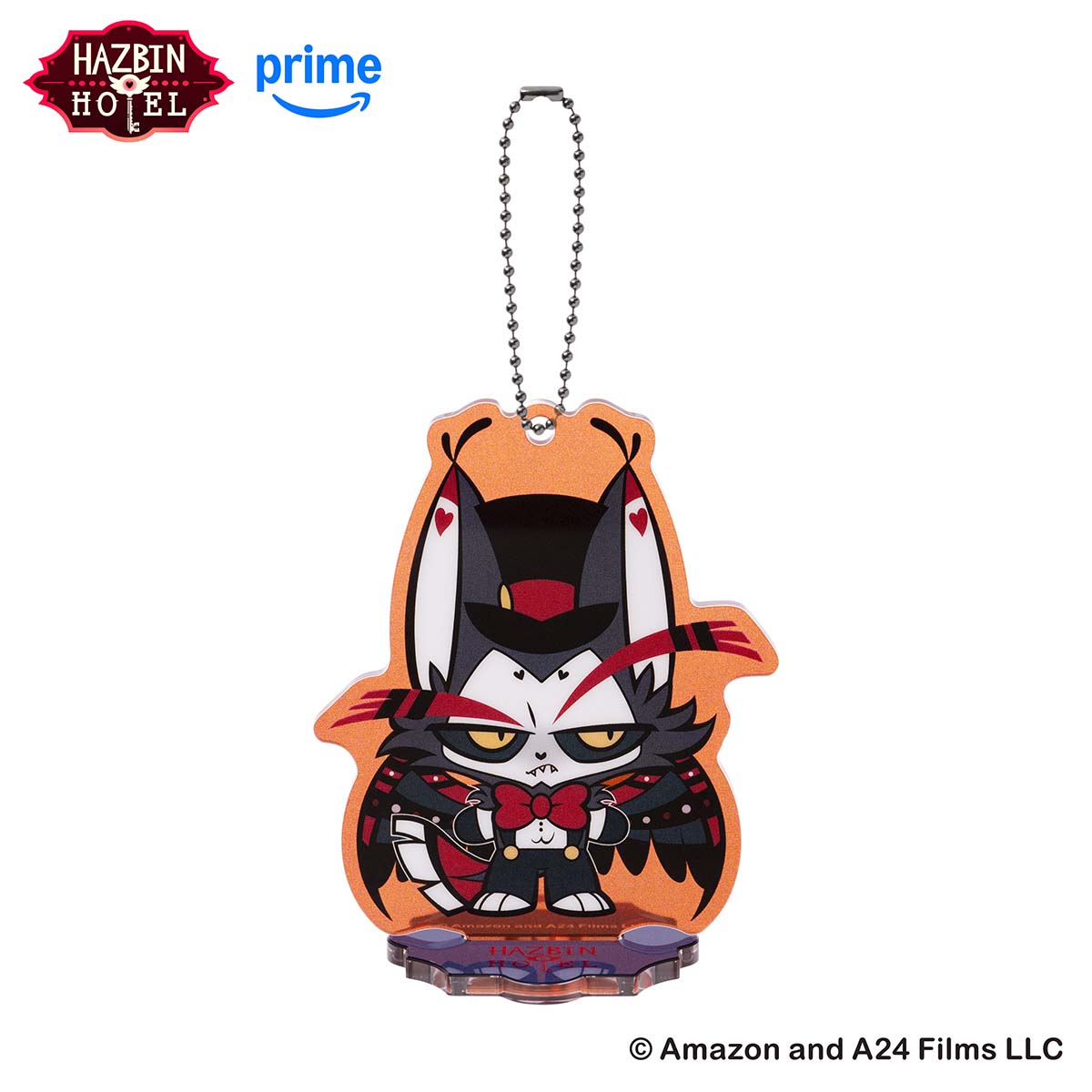 ハズビンホテル トレーディングアクスタにもなるアクリルキーホルダー (全5種) HAZBIN HOTEL トレーディングアクスタにもなるアクリルキーホルダー