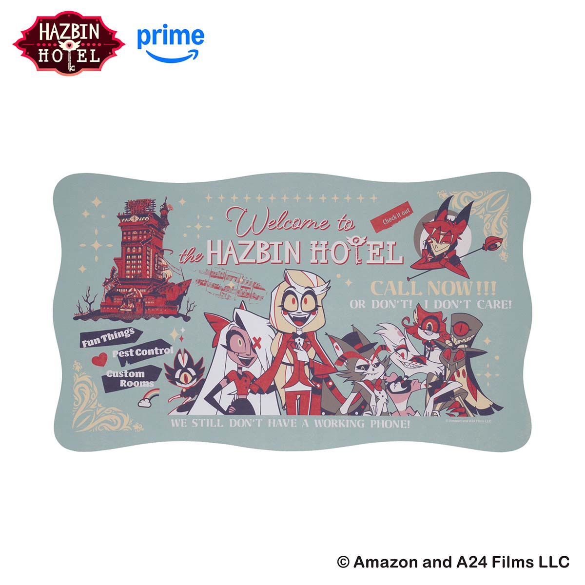 HAZBIN HOTEL デスクマット – Gray Parka Service Online Store