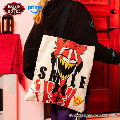 HAZBIN HOTEL デイリーユーストートバッグ (Smile)
