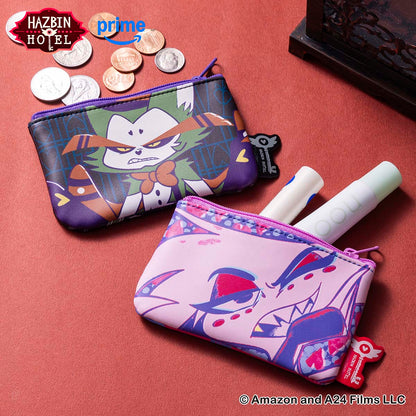 HAZBIN HOTEL 2個セットミニポーチ (エンジェル・ダスト＆ハスク)