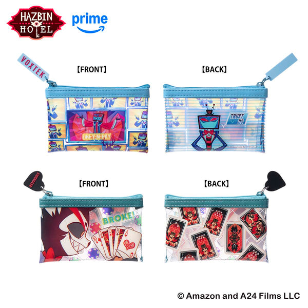 HAZBIN HOTEL 2個セットPVCポーチ (ハスク＆ヴォックス)