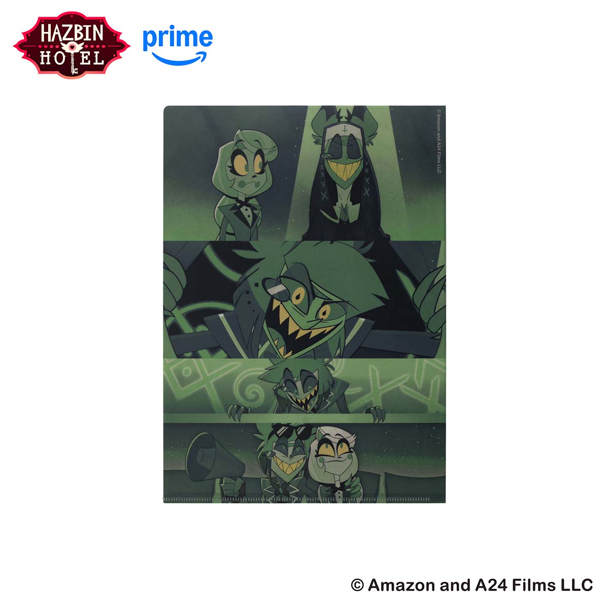 HAZBIN HOTEL クリアファイル2枚セット (Scene)