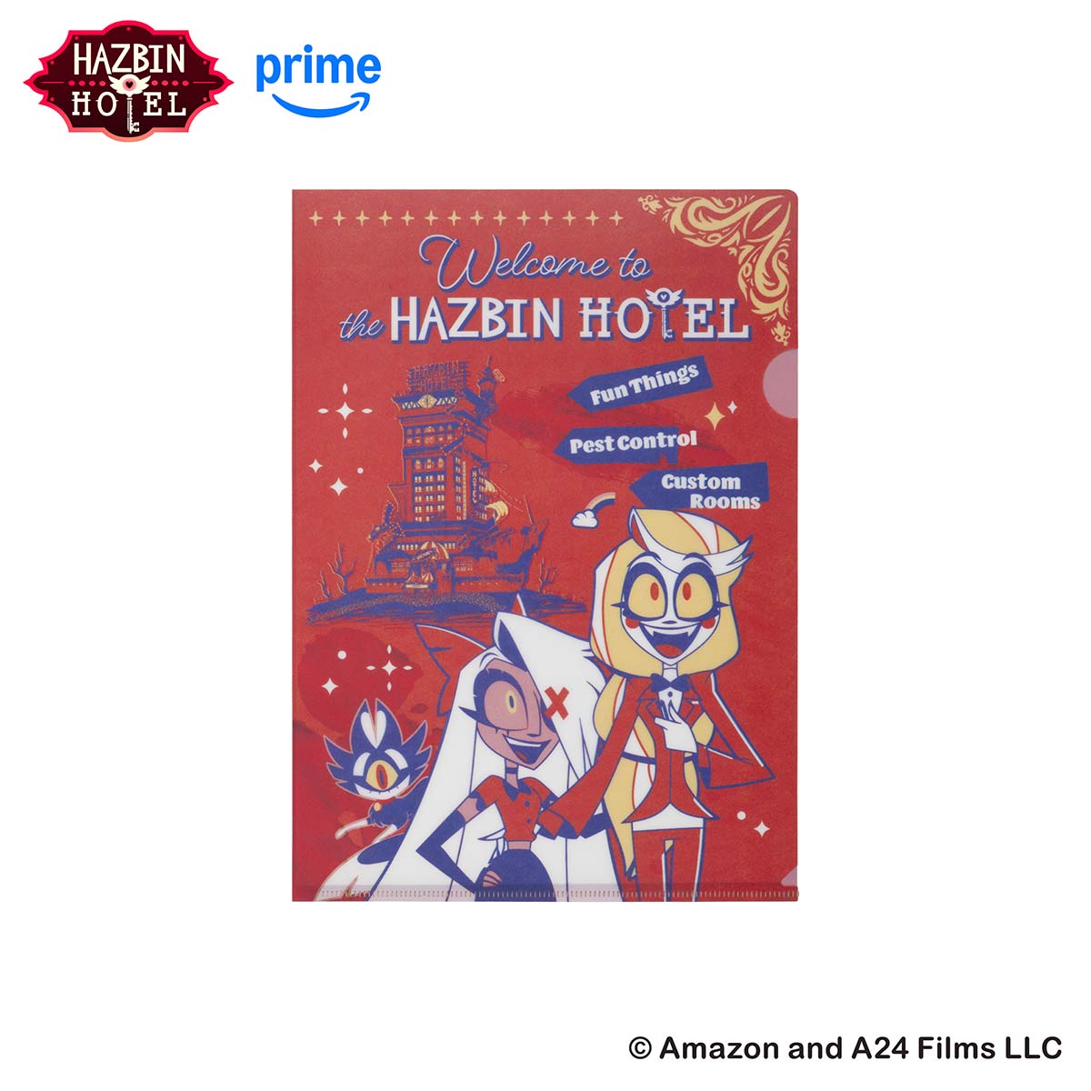 HAZBIN HOTEL クリアファイル2枚セット (Hotel side)