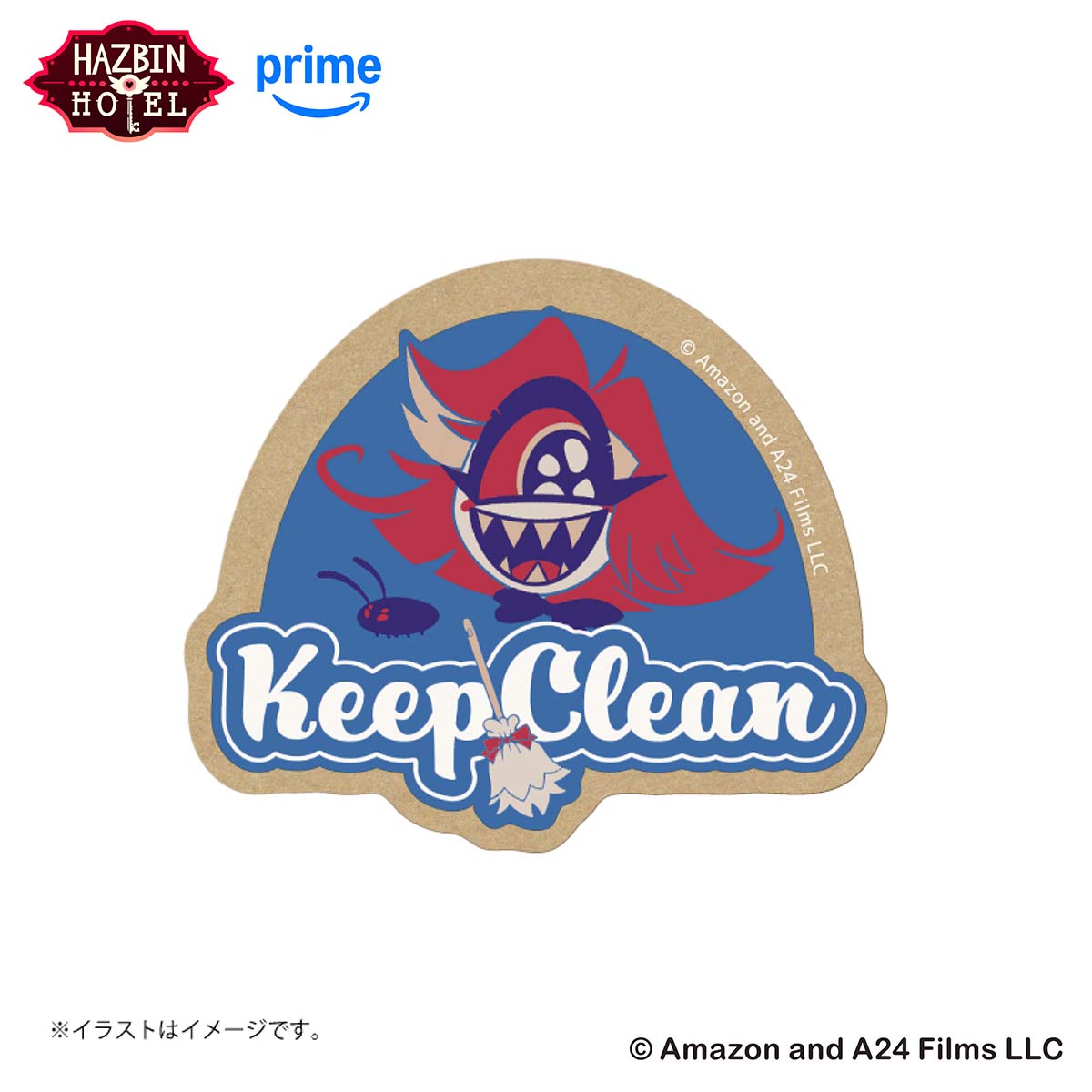 HAZBIN HOTEL スマホに貼れるサイズのステッカー (ニフティ)