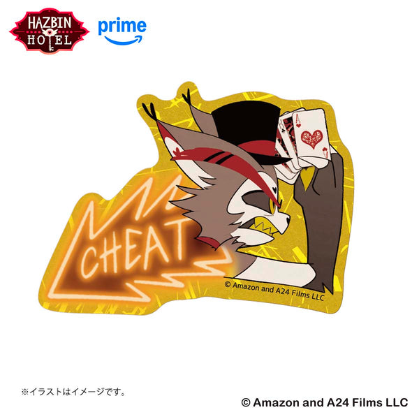 HAZBIN HOTEL スマホに貼れるサイズのステッカー (ハスク)