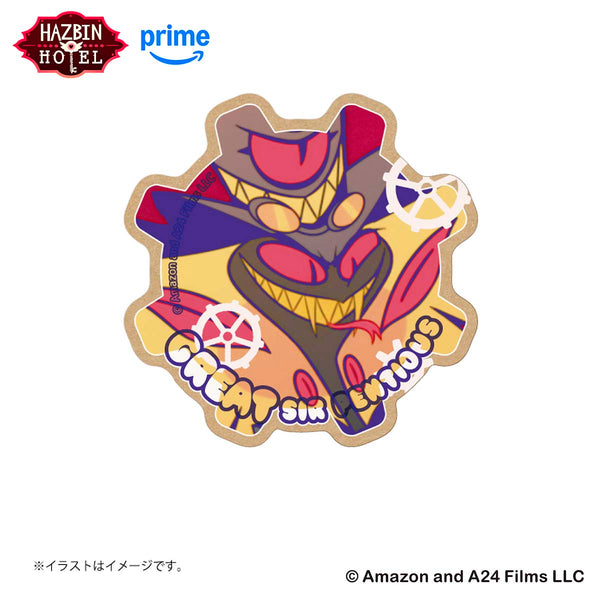 HAZBIN HOTEL スマホに貼れるサイズのステッカー (サー・ペンシャス)