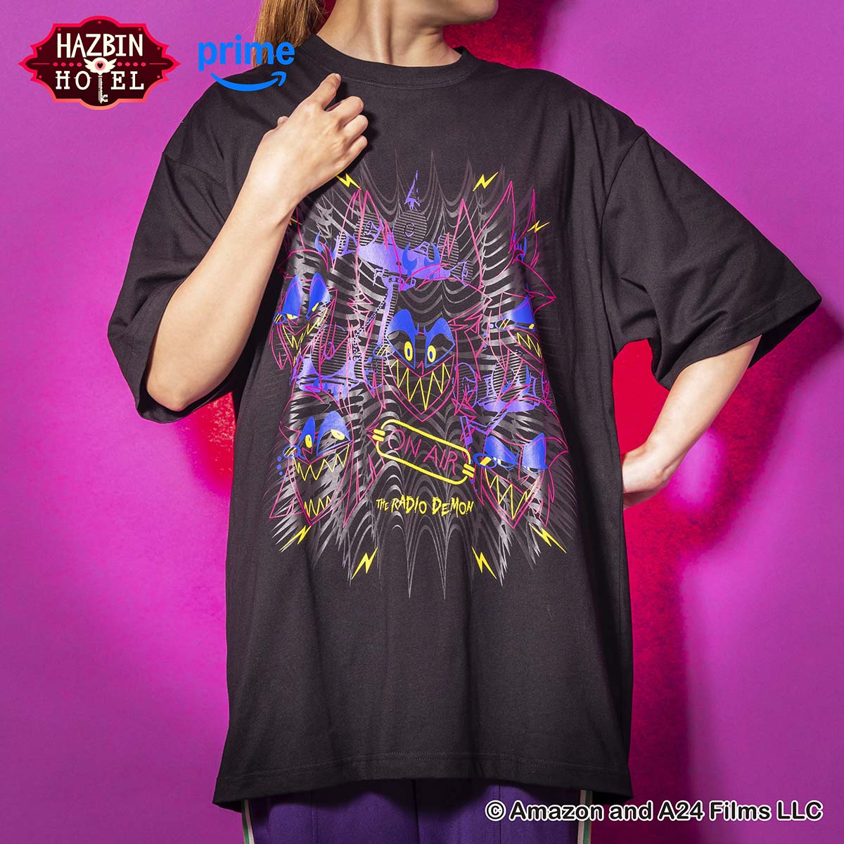 HAZBIN HOTEL Tシャツ (アラスター)