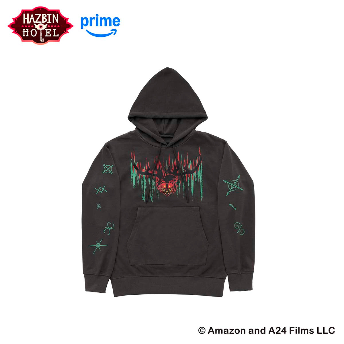 HAZBIN HOTEL パーカー (アラスター) – Gray Parka Service Online Store