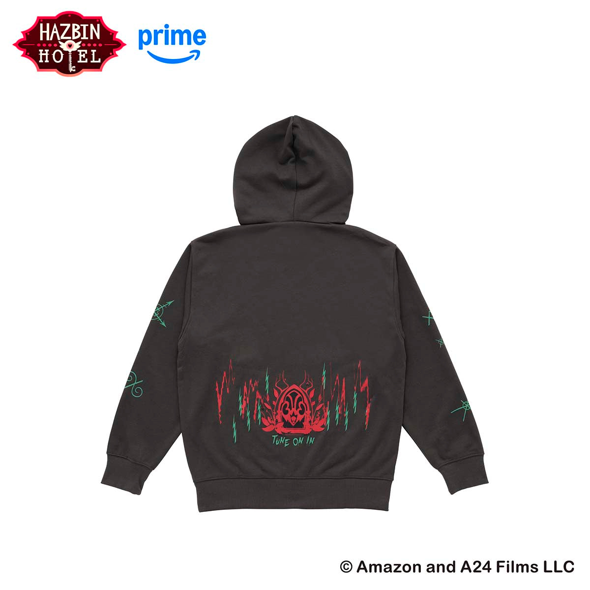 HAZBIN HOTEL パーカー (アラスター) – Gray Parka Service Online Store