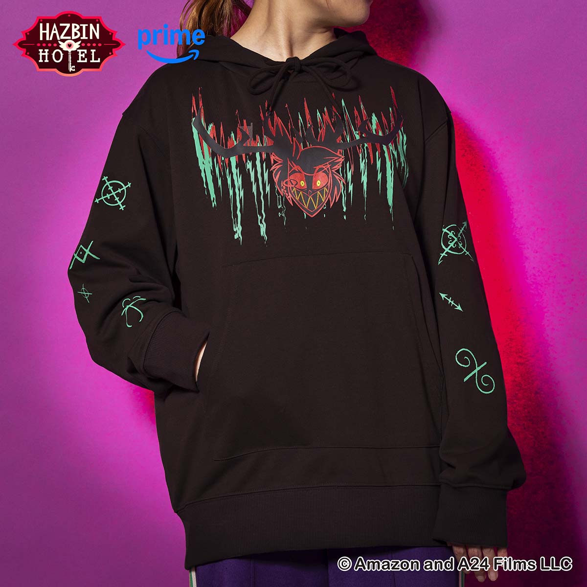 HAZBIN HOTEL パーカー (アラスター) – Gray Parka Service Online Store