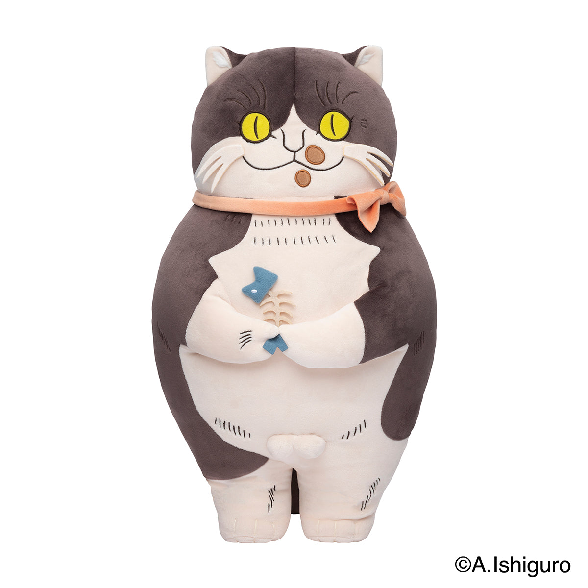 ばけねこだらけ ビッグぬいぐるみ (にゃす) – Gray Parka Service