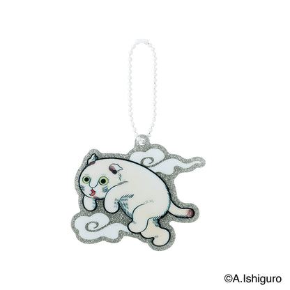 ばけねこだらけ トレーディングきらきらアクリルキーホルダー（全8種）