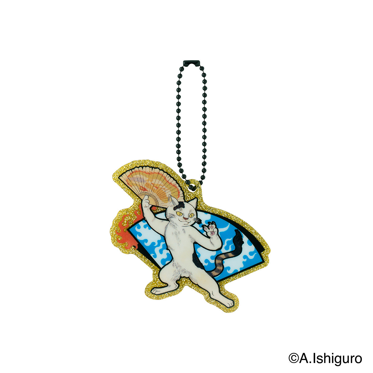 ばけねこだらけ トレーディングきらきらアクリルキーホルダー（全8種）