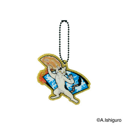 ばけねこだらけ トレーディングきらきらアクリルキーホルダー（全8種）