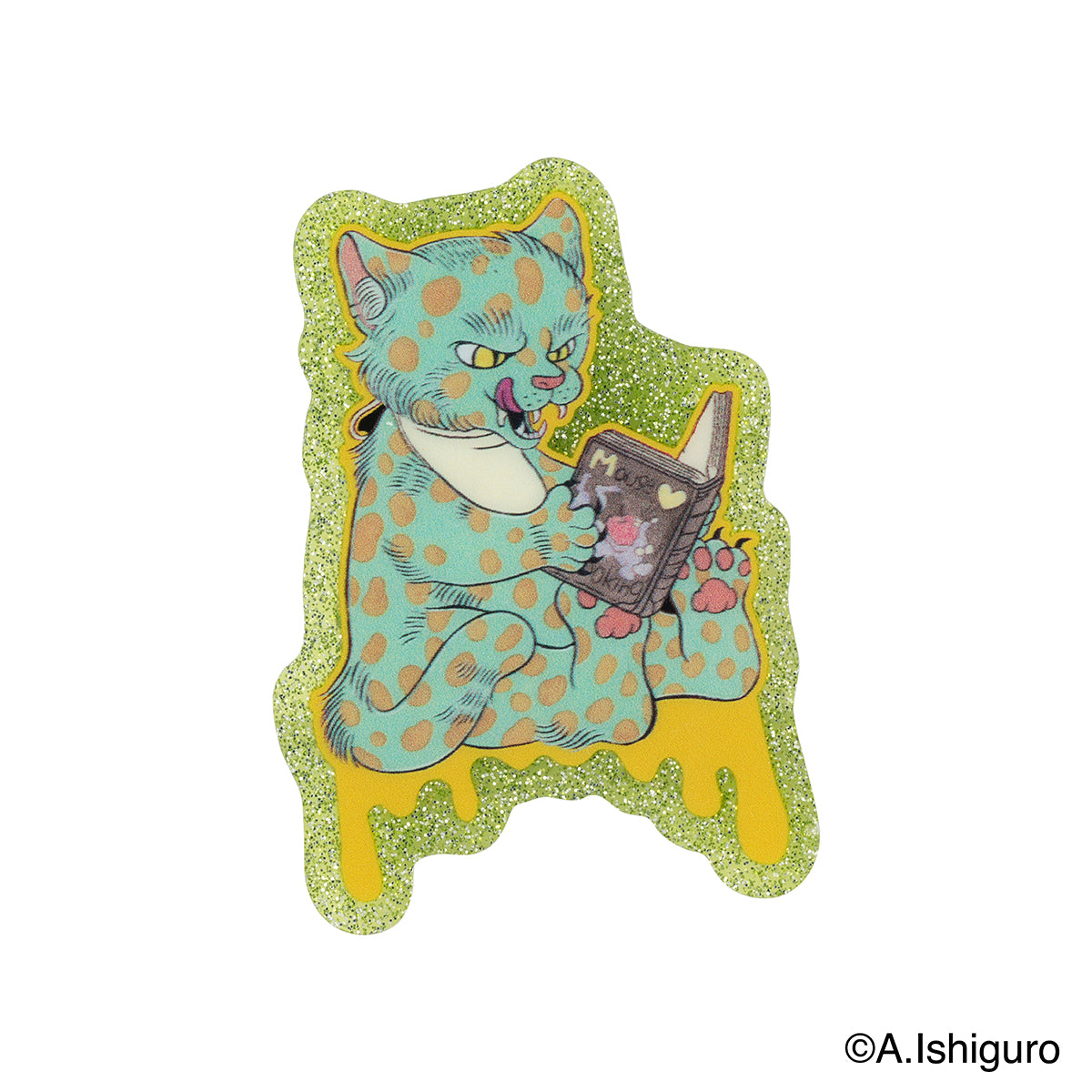 ばけねこだらけ トレーディングきらきらアクリルバッジ（全5種）