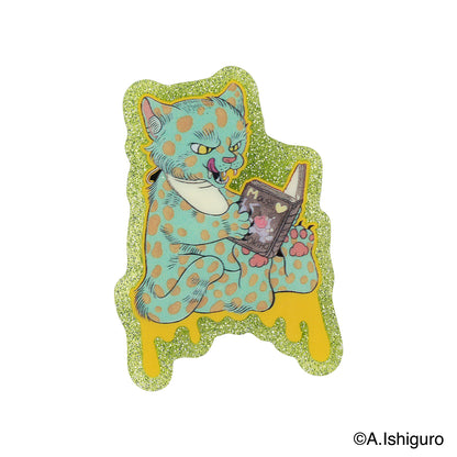ばけねこだらけ トレーディングきらきらアクリルバッジ（全5種）