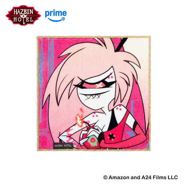 HAZBIN HOTEL ファニーフェイスなハンドタオル （チェリー・ボム）