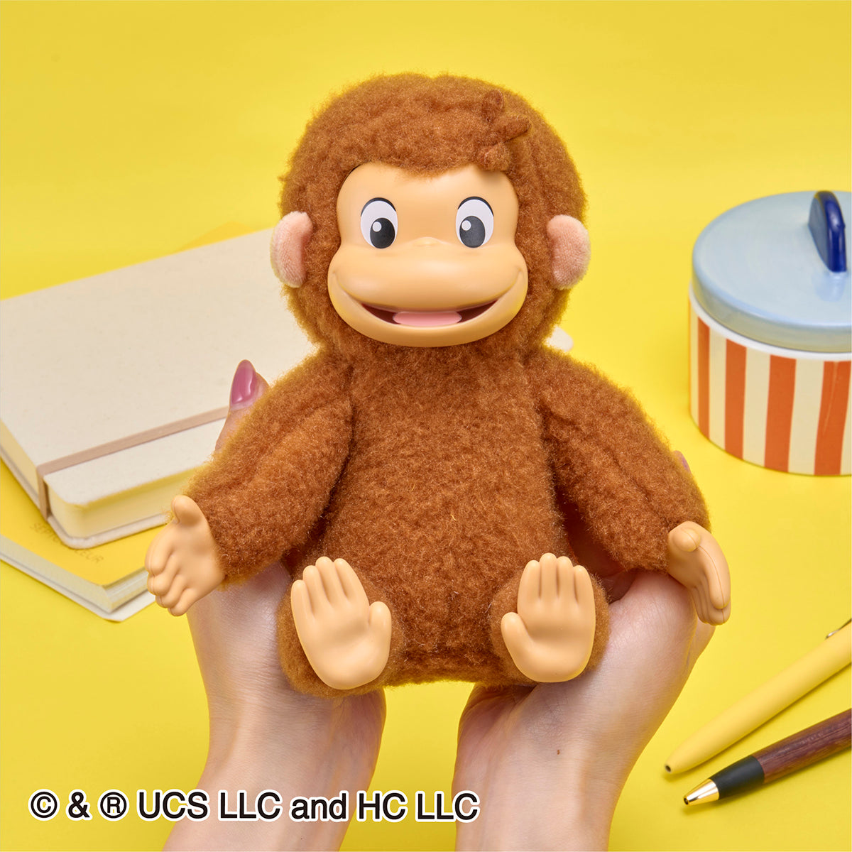 【先行販売】おさるのジョージ フィギュラッシュ マスコット【9/26以降お届け予定】