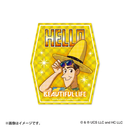 おさるのジョージ トレーディングギラギラホログラムステッカー（全10種）