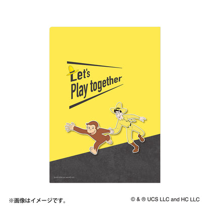 おさるのジョージ クリアファイル（キービジュアル）