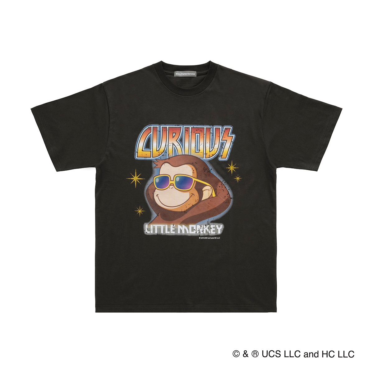 おさるのジョージ ROCKなジョージのTシャツ