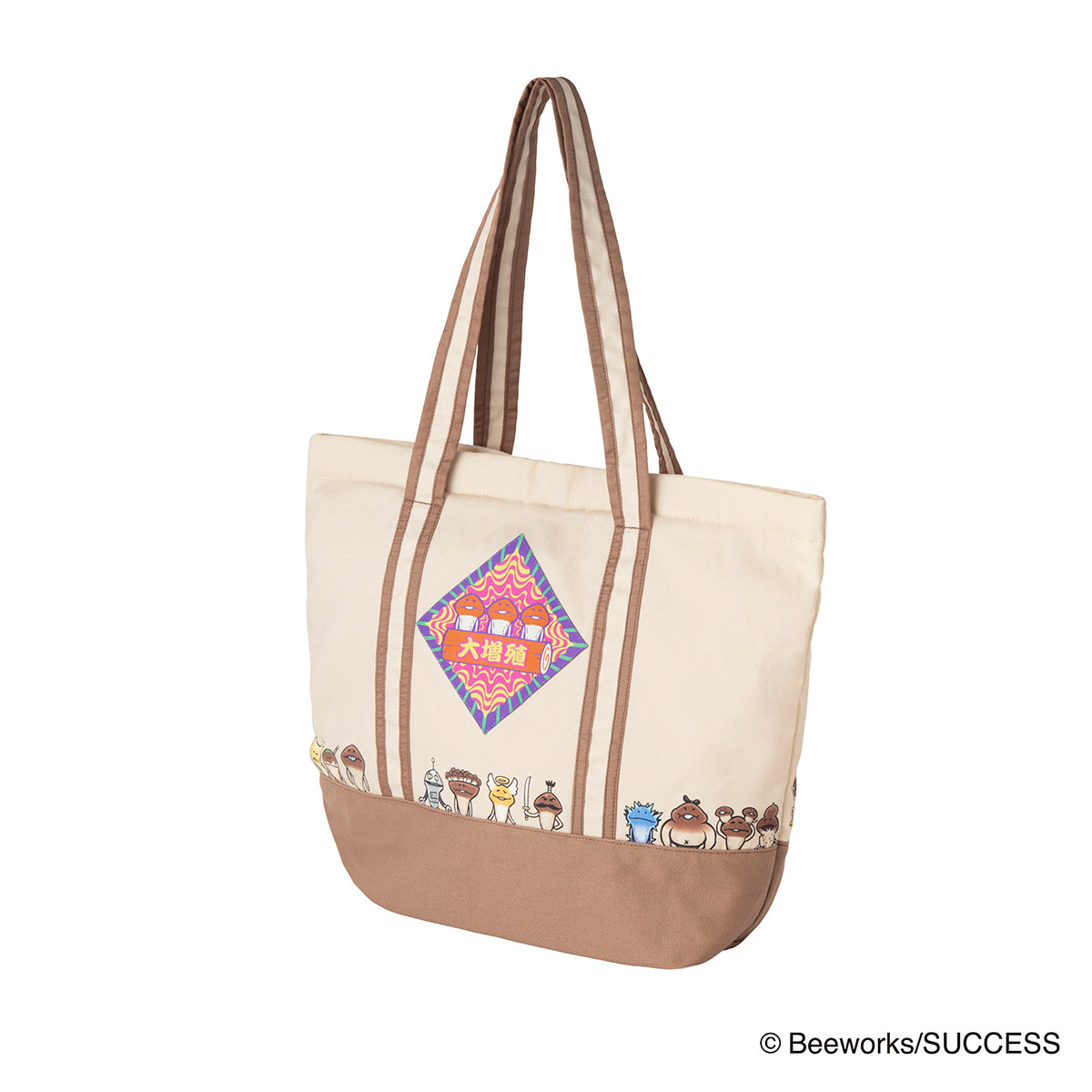 おさわり探偵 なめこ栽培キット マチつきトートバッグ