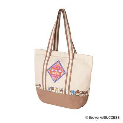 おさわり探偵 なめこ栽培キット マチつきトートバッグ
