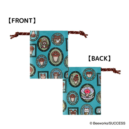 おさわり探偵 なめこ栽培キット トレーディングミニ巾着（全6種）