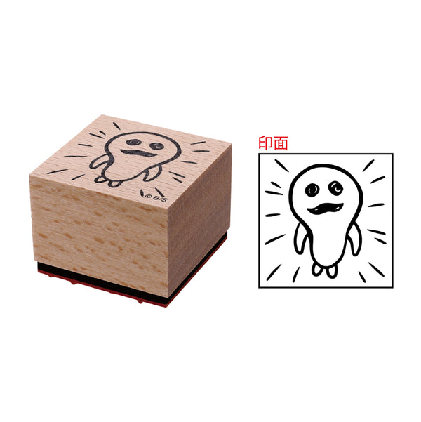 おさわり探偵 なめこ栽培キット 木製スタンプ②